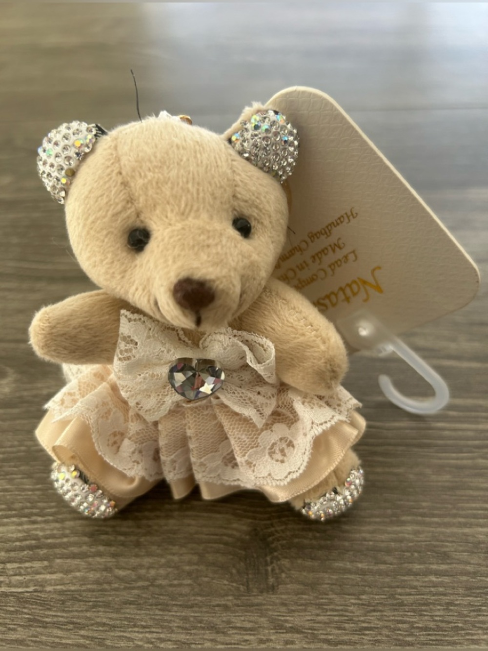 Natasha Handbag Charm. NEW
